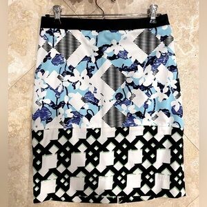 NWOT Peter Pilotto for Target Floral GeoPrint Mid Rise Pencil Skirt - 4